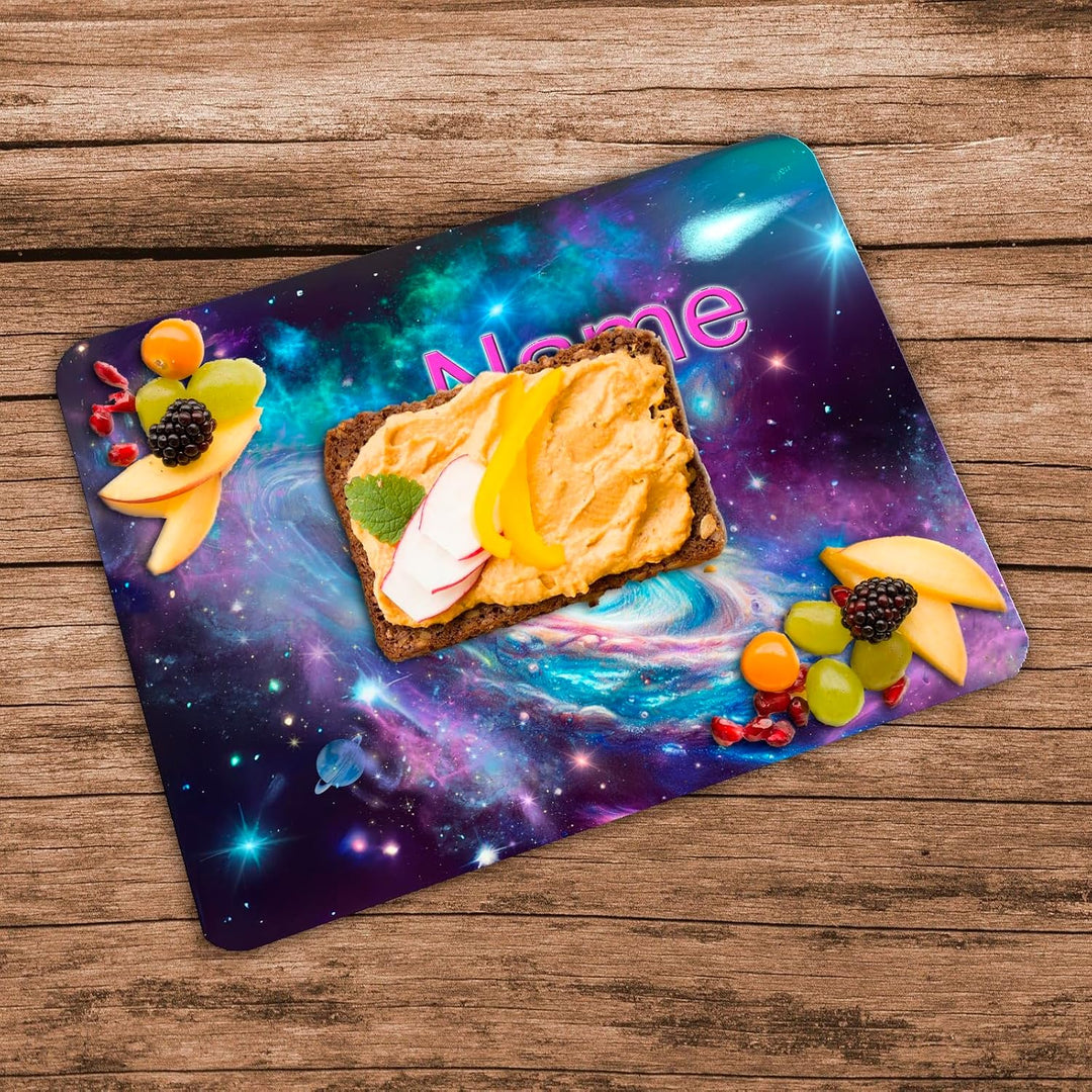 Vesperbrettchen mit Name/Frühstücksbrettchen Brotzeitbrettchen Schneidebrettchen mit Motiv und Perso