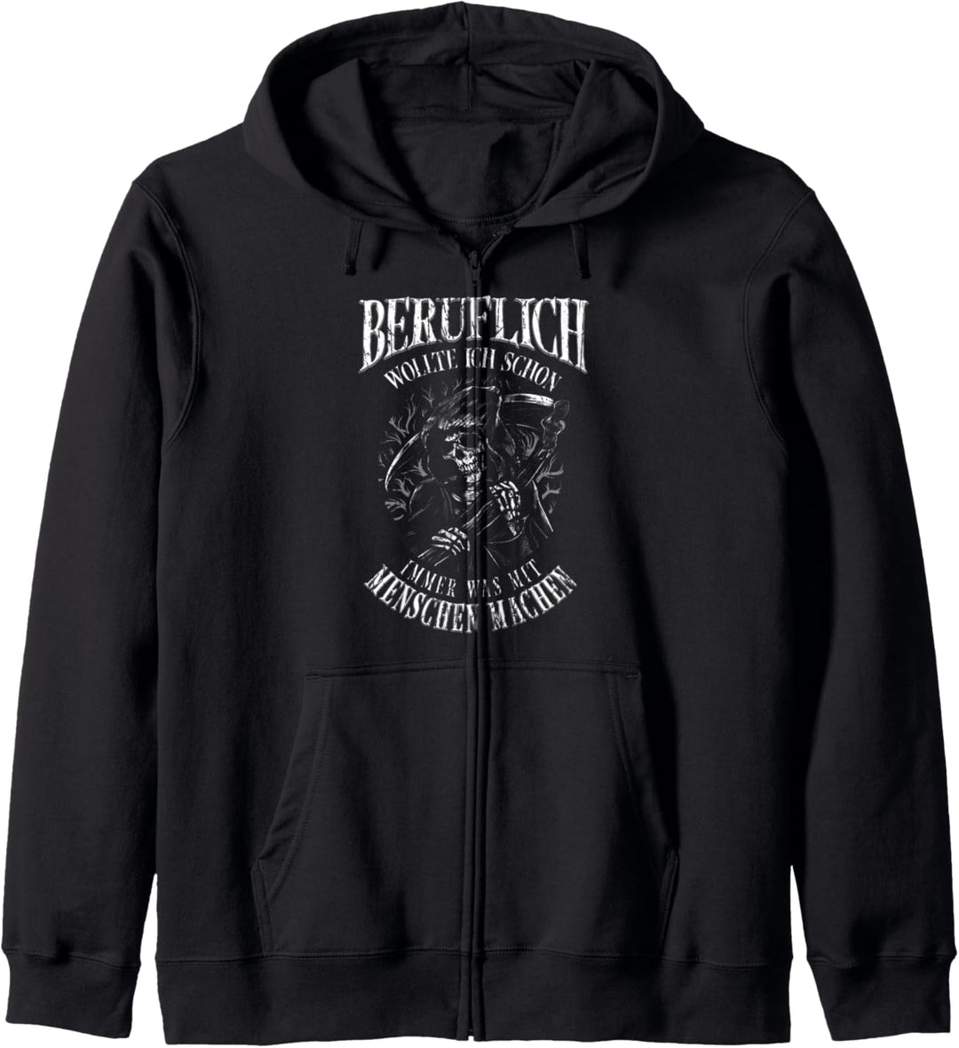 Beruflich Wollte Ich Schon Immer Was Mit Menschen Machen Kapuzenjacke
