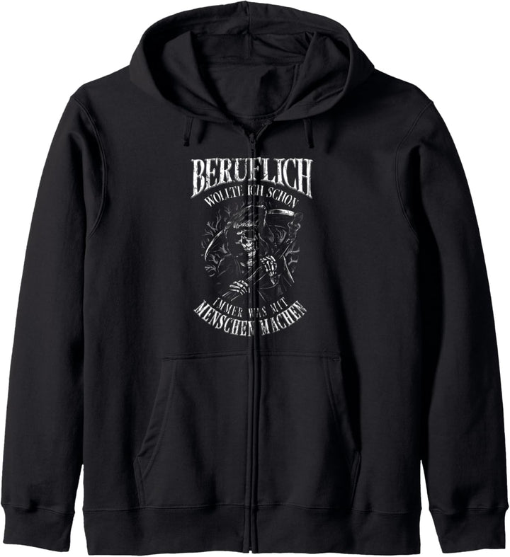Beruflich Wollte Ich Schon Immer Was Mit Menschen Machen Kapuzenjacke