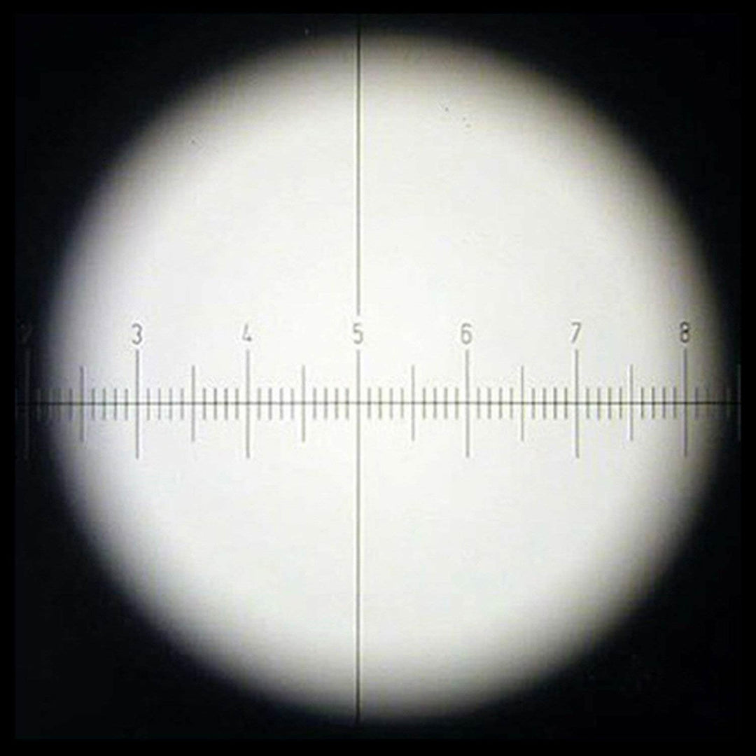AmScope EP10X23R Widefield 10X Mikroskop Okular mit Absehen, 23mm Montagegrösse