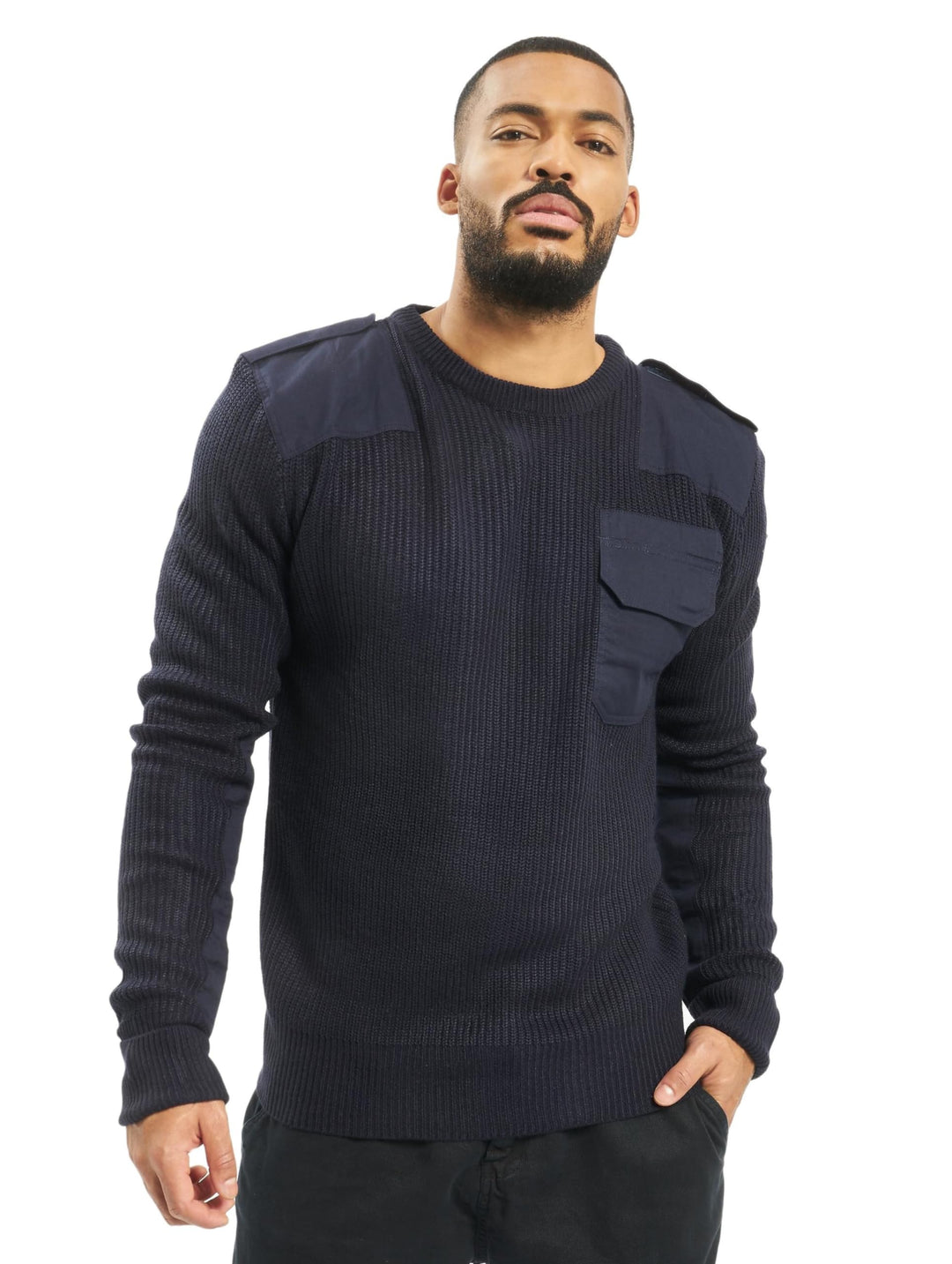 Brandit BW-Pullover, S Navy