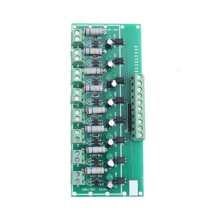 Optokoppler-Isolationsmodul, AC 110 V 220 V 8-Kanal-Optokoppler-Erkennungsmodul, PNP-AC-Testmodul mi