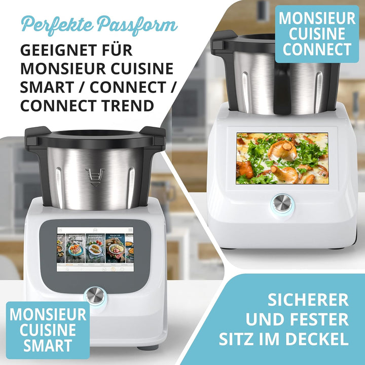 Dampfumleiter für Monsieur Cuisine Connect und Smart | Dampfableiter für Hängeschränke Schutz | Damp