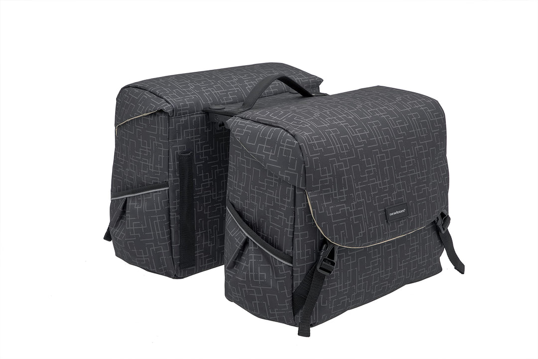 New Looxs Mondi Joy Double Racktime Doppeltasche, Ivy 38 Liter Ivy Black, 38 Liter Ivy Black