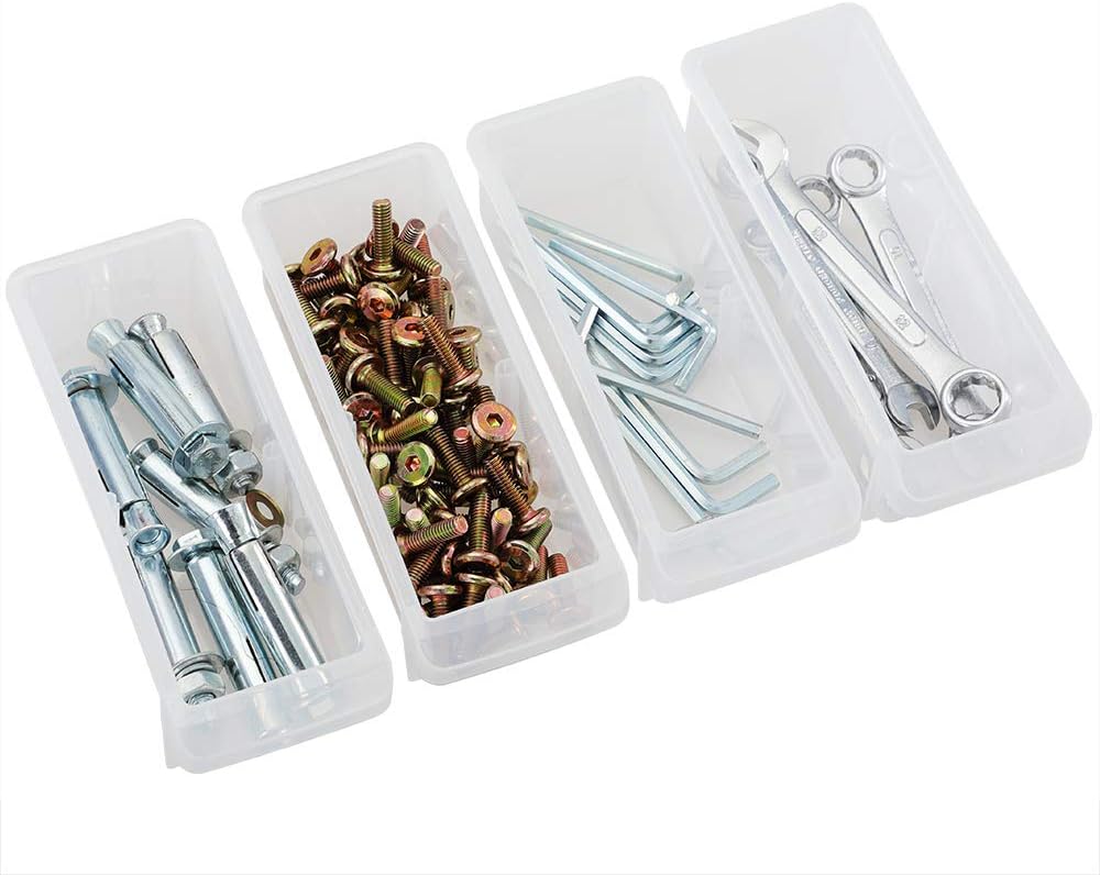 MONZANA® Kleinteilemagazin Sortimentskasten erweiterbar 24 Fächer Sortierbox für Kleinteile Aufbewah