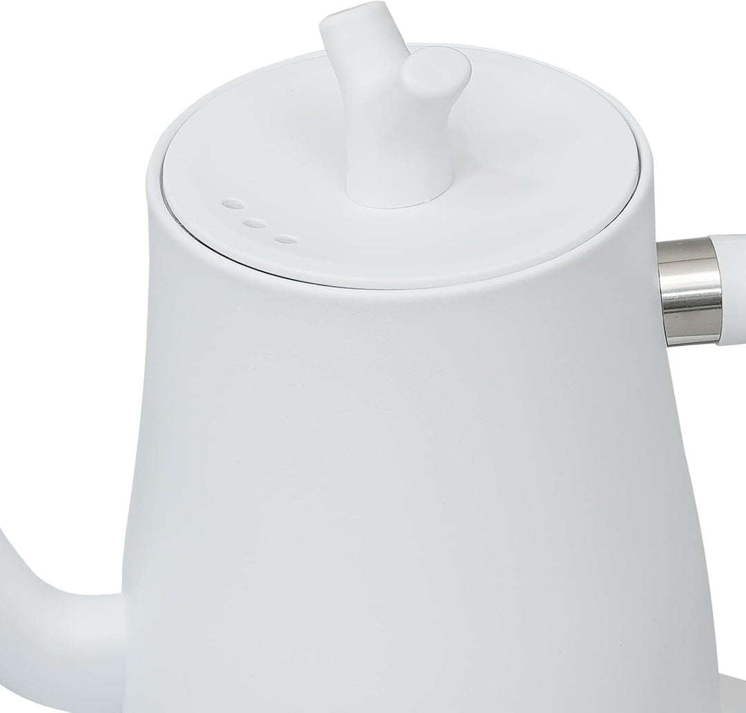 Edelstahl Wasserkocher mit Temperatureinstellung und Warmhaltefunktion, Schwanenhals Wasserkocher El