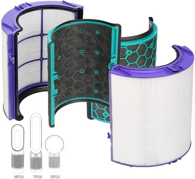 HEPA Filter für Dyson Pure Cool TP04 TP05 HP04 HP05 DP04 Luftreiniger, Wechselfilter Kompatibel mit