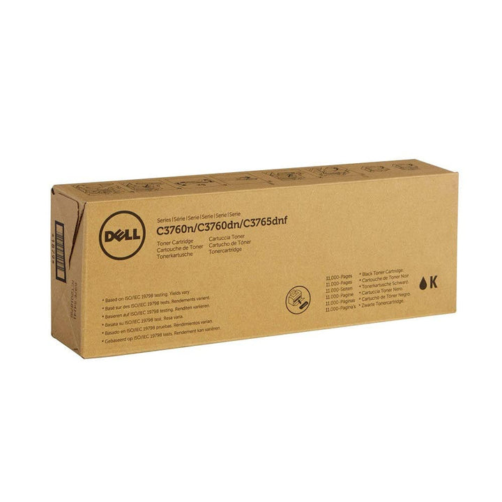 Original Dell C3760n/3760dn/3765dnf Extra High Capacity Toner Kit ca. 11.000 Seiten, schwarz, XXL, 1