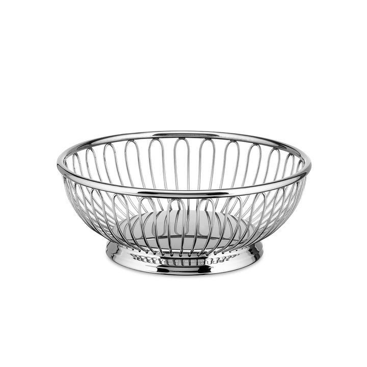 Alessi 826/15 - Runder Draht Design Korb aus Edelstahl 18/10, Poliert, Silber 6-Inch, 6-Inch