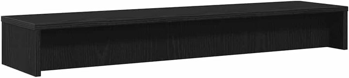 vidaXL Monitorständer Schwarze Eiche 100 x 24 x 13 cm Holzwerkstoff
