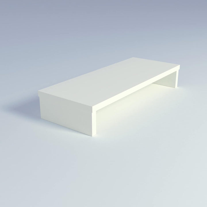 Henor Riser-Halterung für TV aus FSC® Holz 90 x 35 x 15 cm weiss Unterstützt 60 kg. 90x35x15 Weiss M