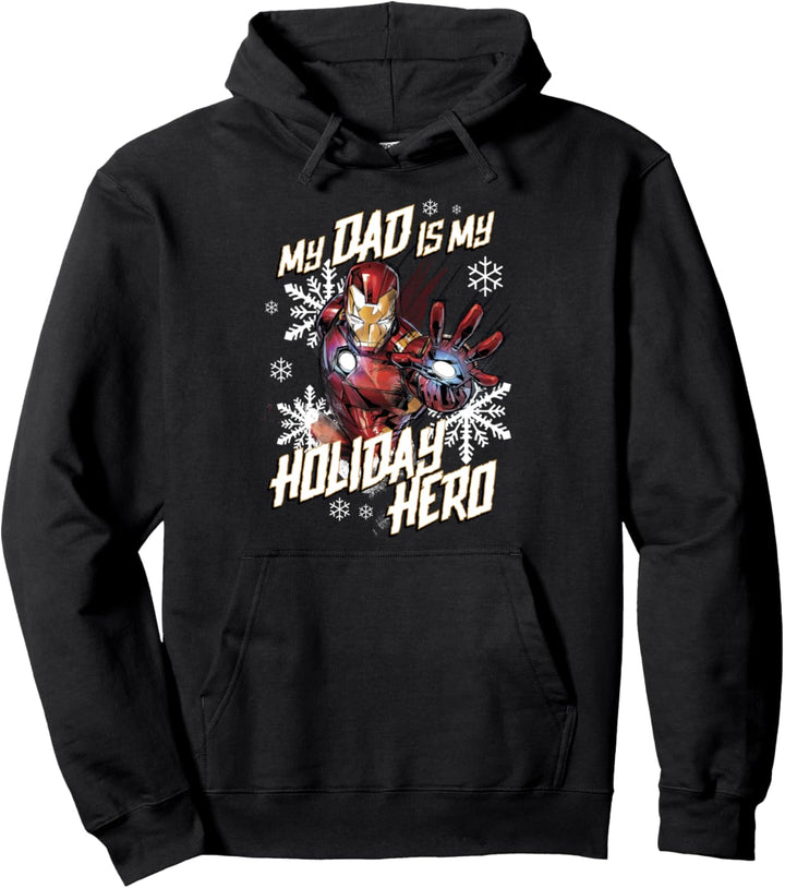 Marvel Iron Man Dad Holiday Hero Weihnachten Pullover Hoodie