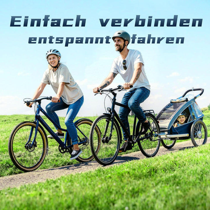 Fahrradanhänger Kupplung für Kid/Kid Plus Fahrradanhänger, Stabile Fahrrad Anhängerkupplung mit Sich