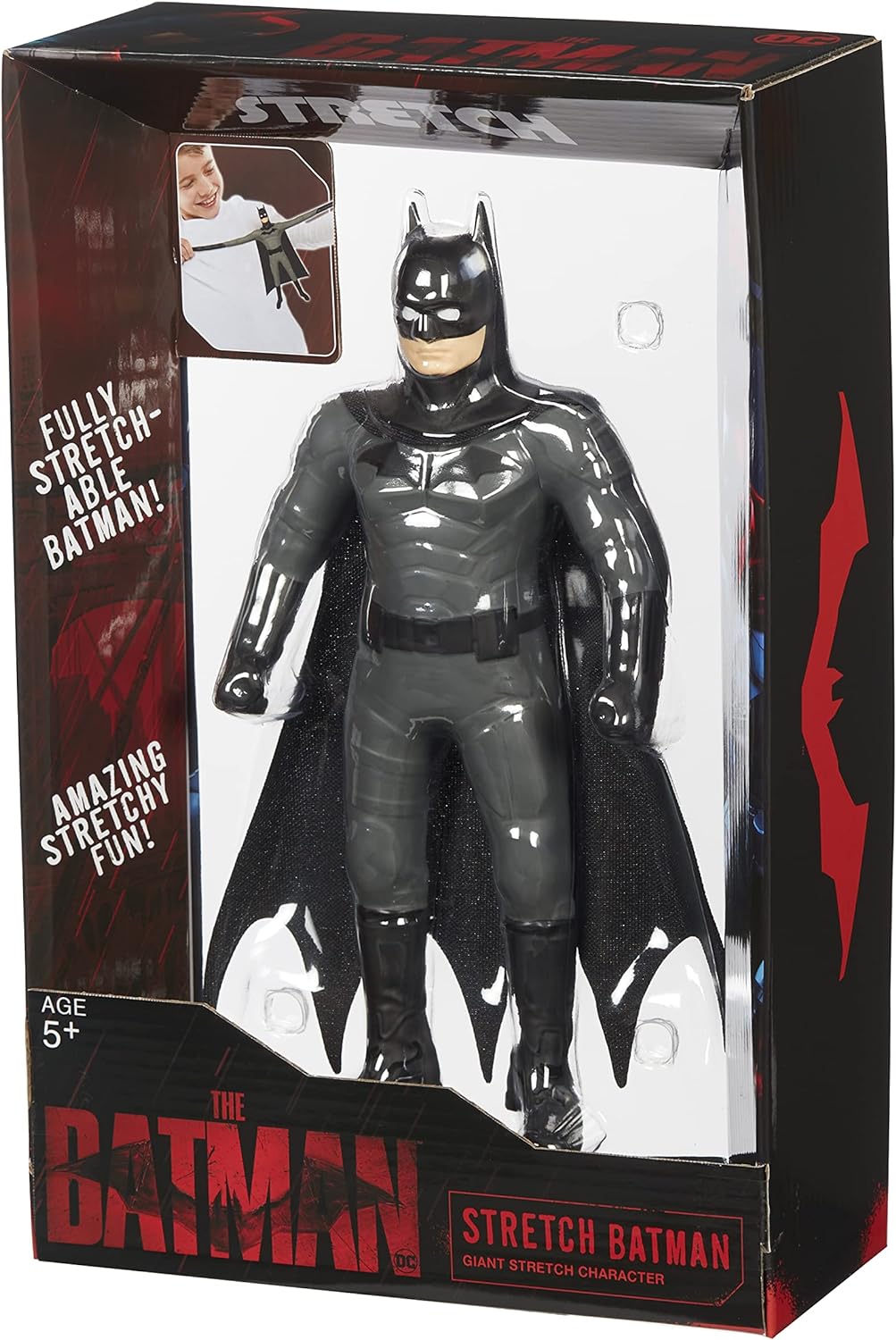 Stretch 07694 Grosses dehnbares Batman Toller Stretchspass. DC Geschenk für Jungen. Superhelden-Spie