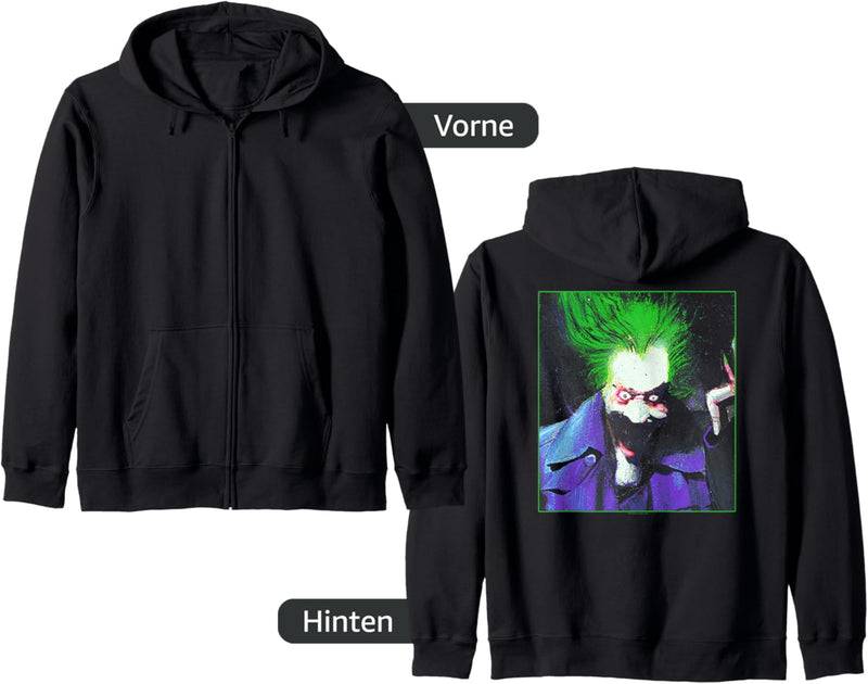 Batman Arkham Asylum Joker Kapuzenjacke