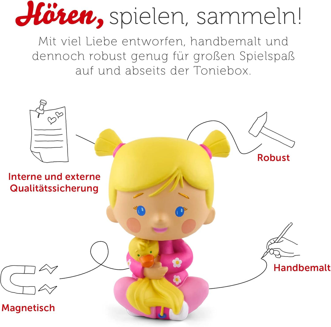 tonies Hörfiguren für Toniebox, Zoés Zauberschrank – Eule/Regenbogenrätsel/Schatz AHOI/Farbe Rosa, H