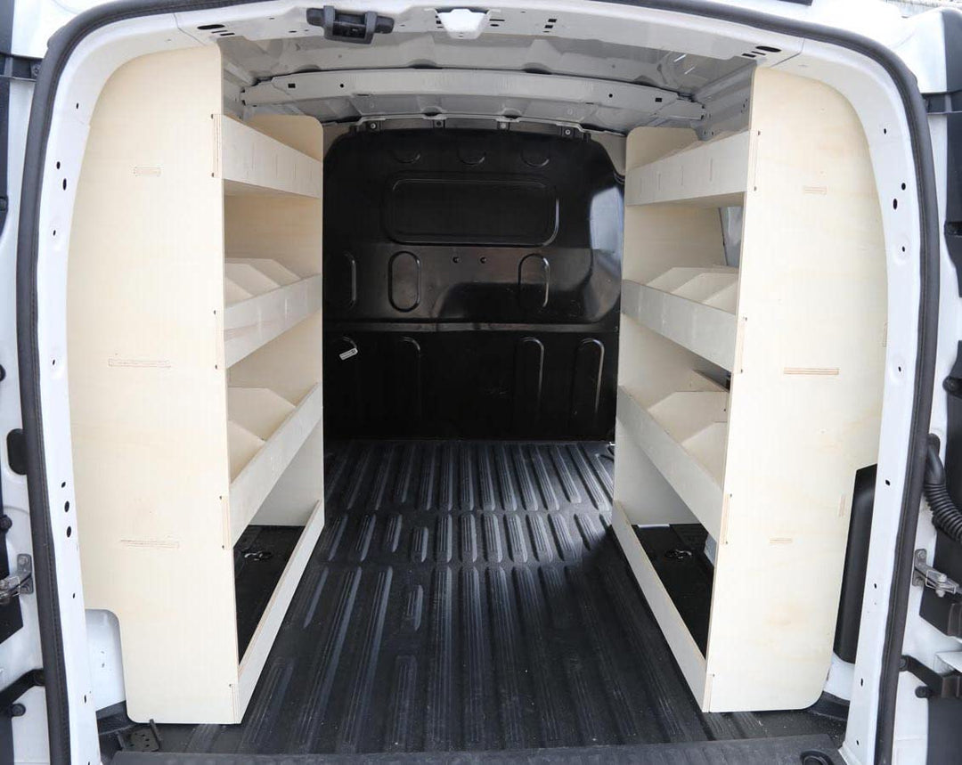 Vanify - Kompatibel mit Renault KANGOO L3 (Maxi) 2008+ Fahrzeugeinrichtung Fahrzeugregale, doppelte