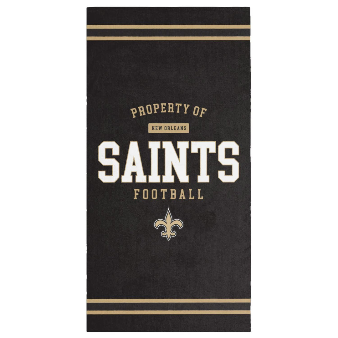FOCO NFL Strandtuch Property of New Orleans Saints Football