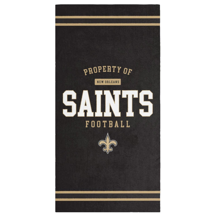 FOCO NFL Strandtuch Property of New Orleans Saints Football