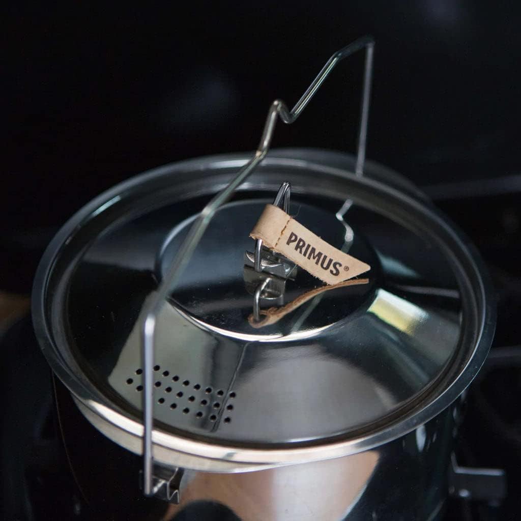 PRIMUS Campfire Pot Hordentopf Camping Kochgeschirr Campinggeschirr Silber 3 Liter, Silber 3 Liter