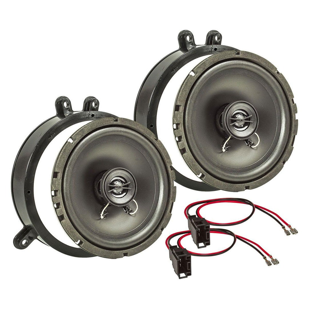 tomzz Audio 4034-000 TA16.5-Pro Lautsprecher Einbau-Set kompatibel mit Mercedes C-Klasse W203 S203 C