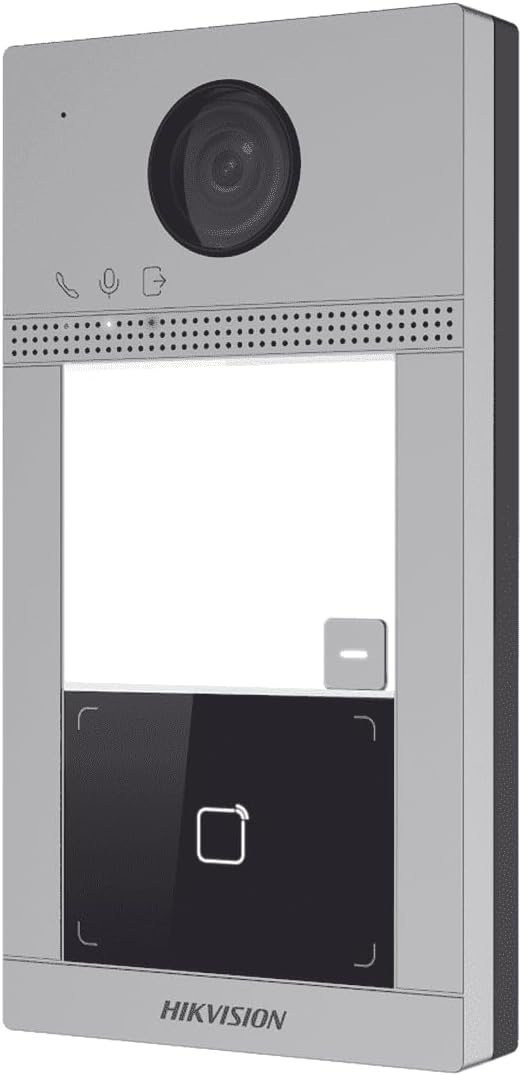 Hikvision DS-KV8113-WME1(C) Einfamilien-WLAN/IP-Aussenstation aus Metall für den eigenständigen Betr