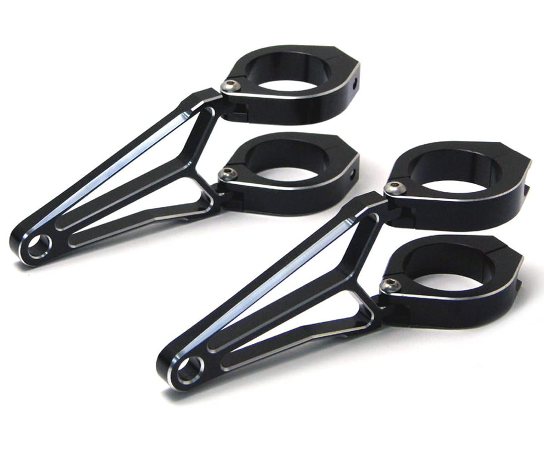 Gabel Montiert Motorrad Scheinwerfer-Halter 32mm - 33mm Razor Stil Hochwertig CNC Bearbeitet Alumini