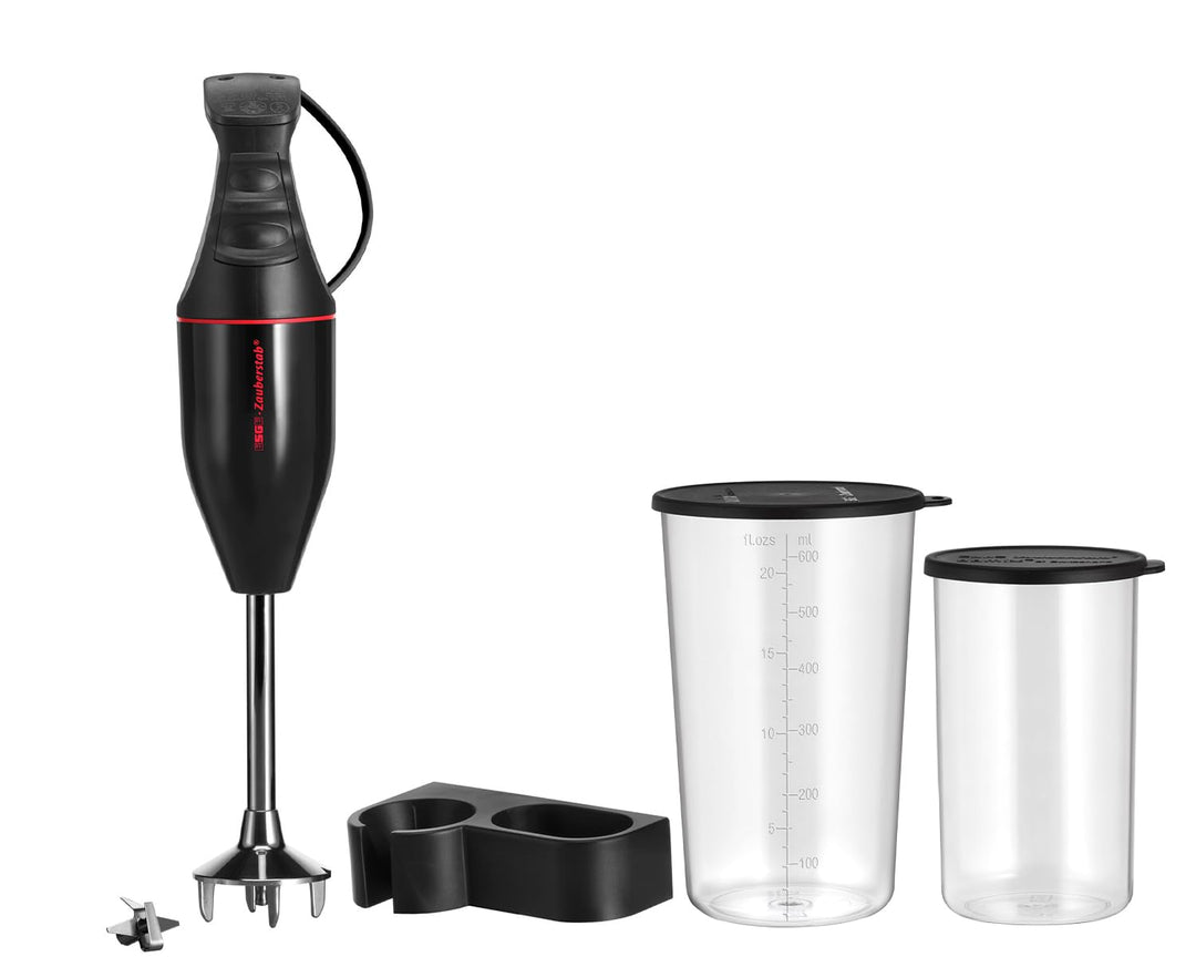 ESGE-Zauberstab Set M100 Design 901295, Hand - Stabmixer, Pürierstab, inkl. Becher-Set 600ml & 400ml
