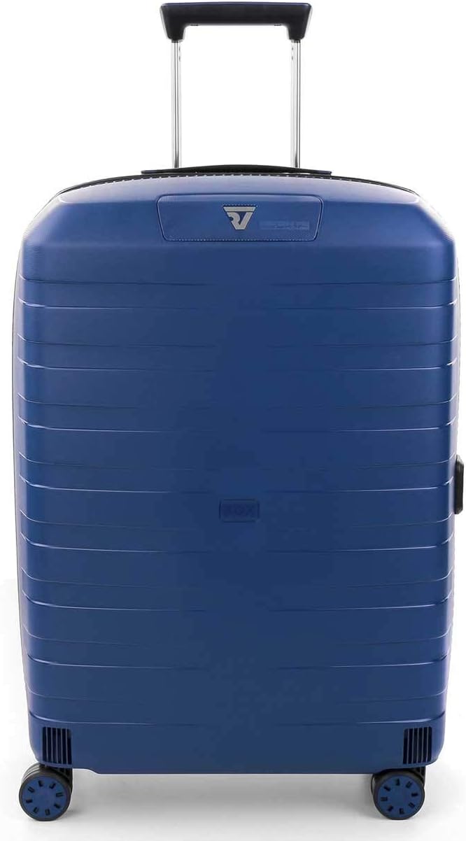 Roncato Trolley Medio 4r Exp. Box 4.0 Koffer, 69 cm, 90 liters, Blau (Azul)