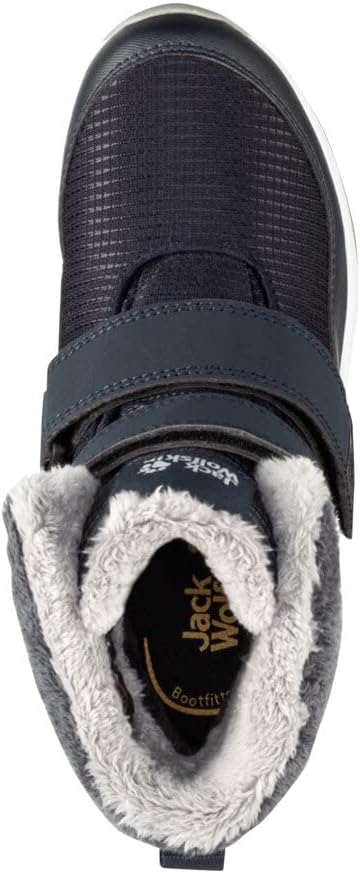 Jack Wolfskin Unisex Kinder Polar Wolf Texapore Mid Vc K Schneestiefel 28 EU Dark Blue Rose, 28 EU D