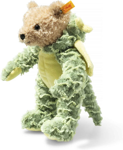 Steiff 113284 Hoodie-Teddybär Drache, Irish Green, 27cm