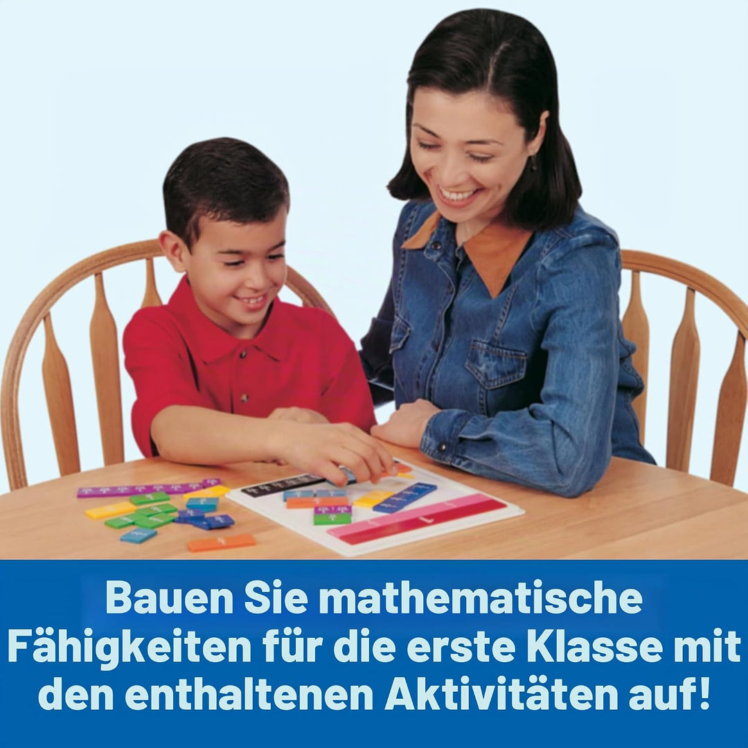 Learning Resources Rainbow Fraction Tiles with Tray 10 x 12.8 x 1.3 inches