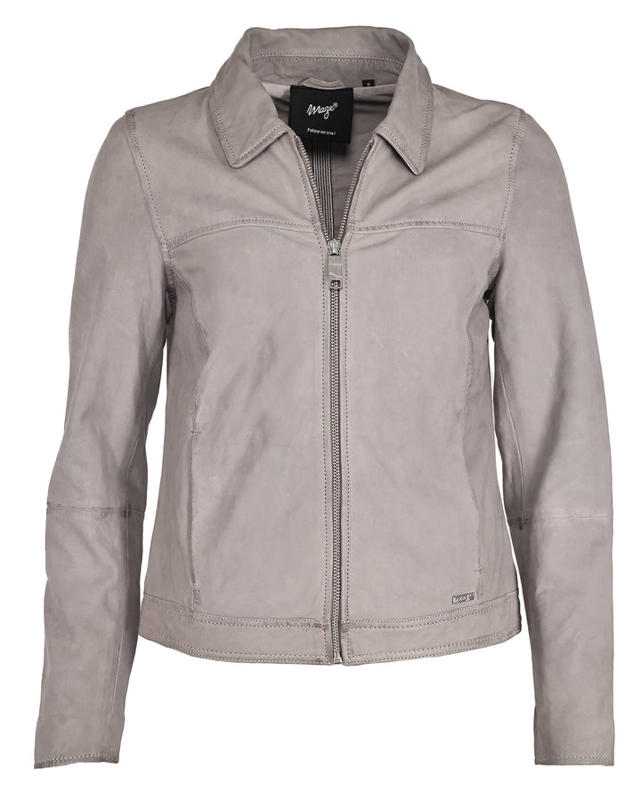 MAZE Damen Lederjacke 4202117 XL stone, XL stone