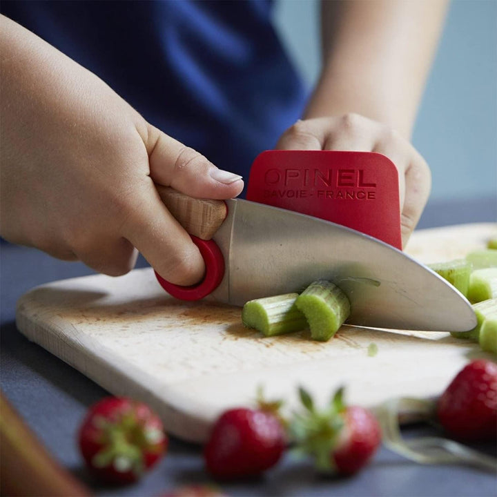 Opinel Le Petit Chef, Küchenmesser-Set, 2-teilig Messer, grau, 26
