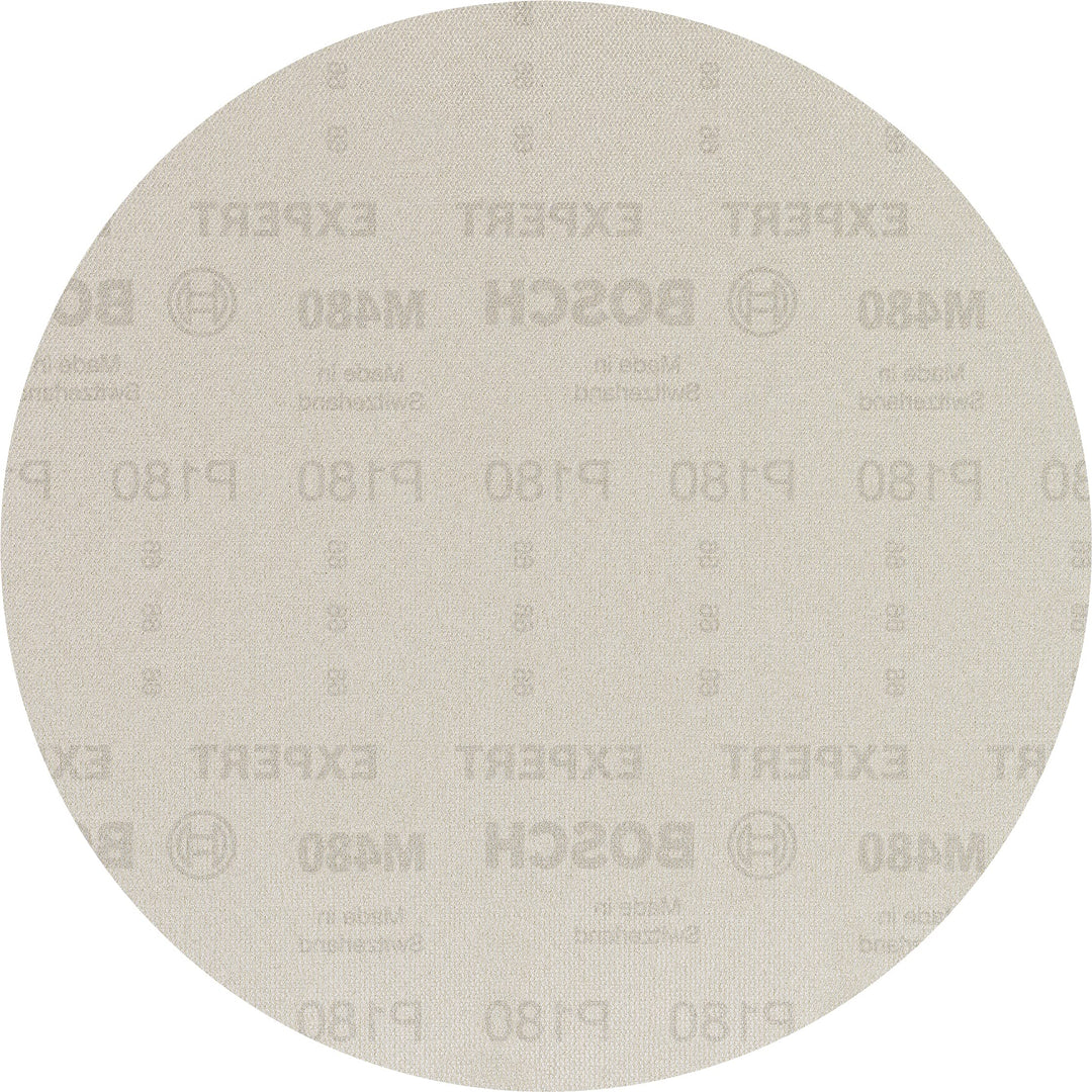 Bosch Professional 25x Expert M480 Schleifnetz (für Hartholz, Farbe auf Holz, Ø 225 mm, Körnung 180,