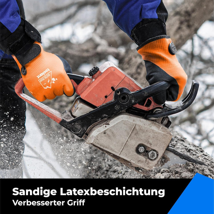 100% Waaserdichte Arbeitshandschuhe für Herren und Damen, 3 Paare, Arbeitshandschuhe Winter für kalt