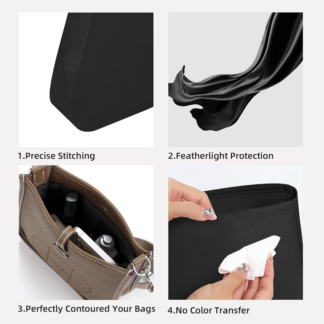 DGAZ Seide Organizer Tasche für Evelyne TPM/PM/GM/TGM Taschen, Luxus-Handtasche & Tote Organizer, Ei