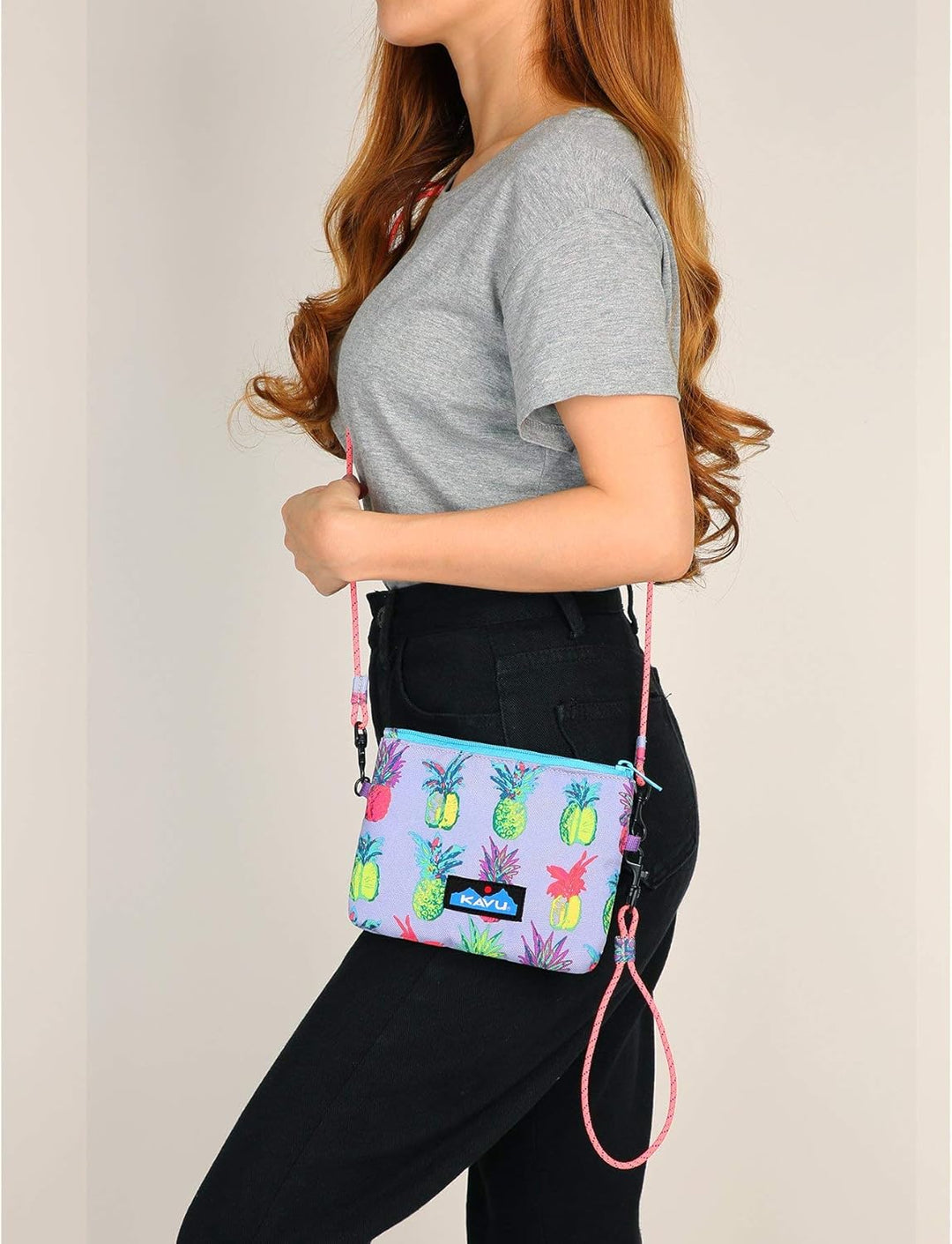 KAVU Roamer Bi Fold Slim Polyester-Geldbörse Einheitsgrösse Ananas Pop, Einheitsgröße Anan