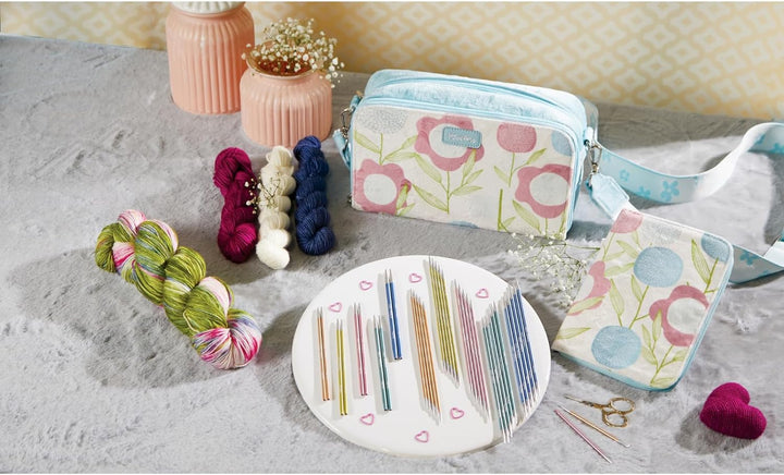 KnitPro Sweet Affair, Aluminium Nadelspitzen + Nadelspiele + Wolle, Art. 47450
