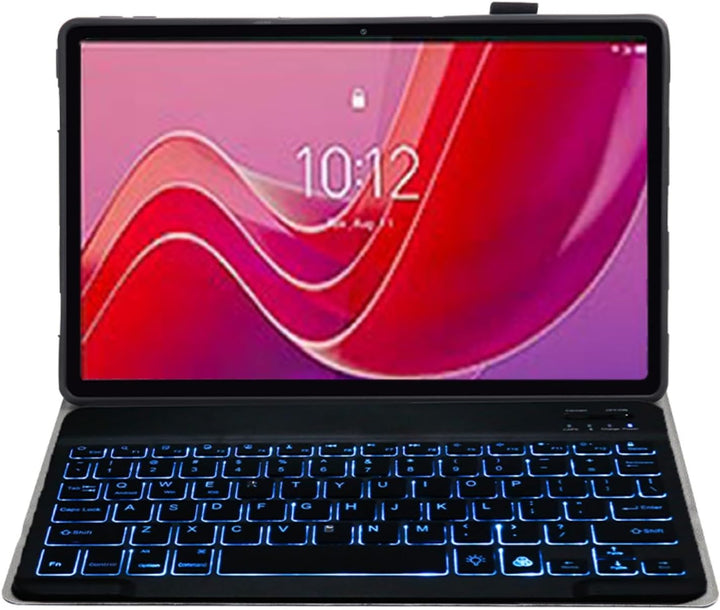 Tastatur hülle für Lenovo Tab M11/K11/Idea Tab 11" Hülle mit Tastatur 7 Farben Beleuchtung magnetisc