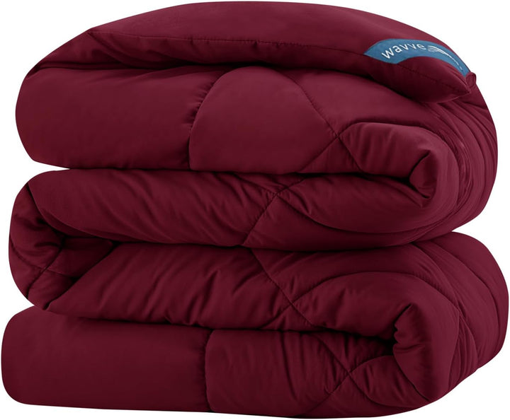 WAVVE Bettdecke 155x220 cm Ganzjahresdecke 4 Jahreszeiten, Steppdecke 300gsm Mikrofaser 155x220cm, S