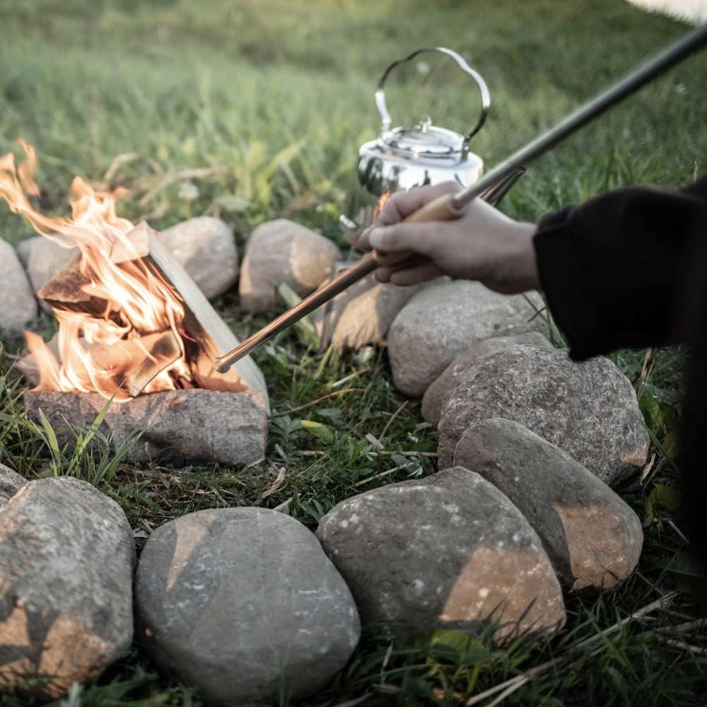 Petromax Feuerrohr frh100 Teleskopfunktion bis 98 cm Dutch Oven Feuerstelle Anblasen von Glut