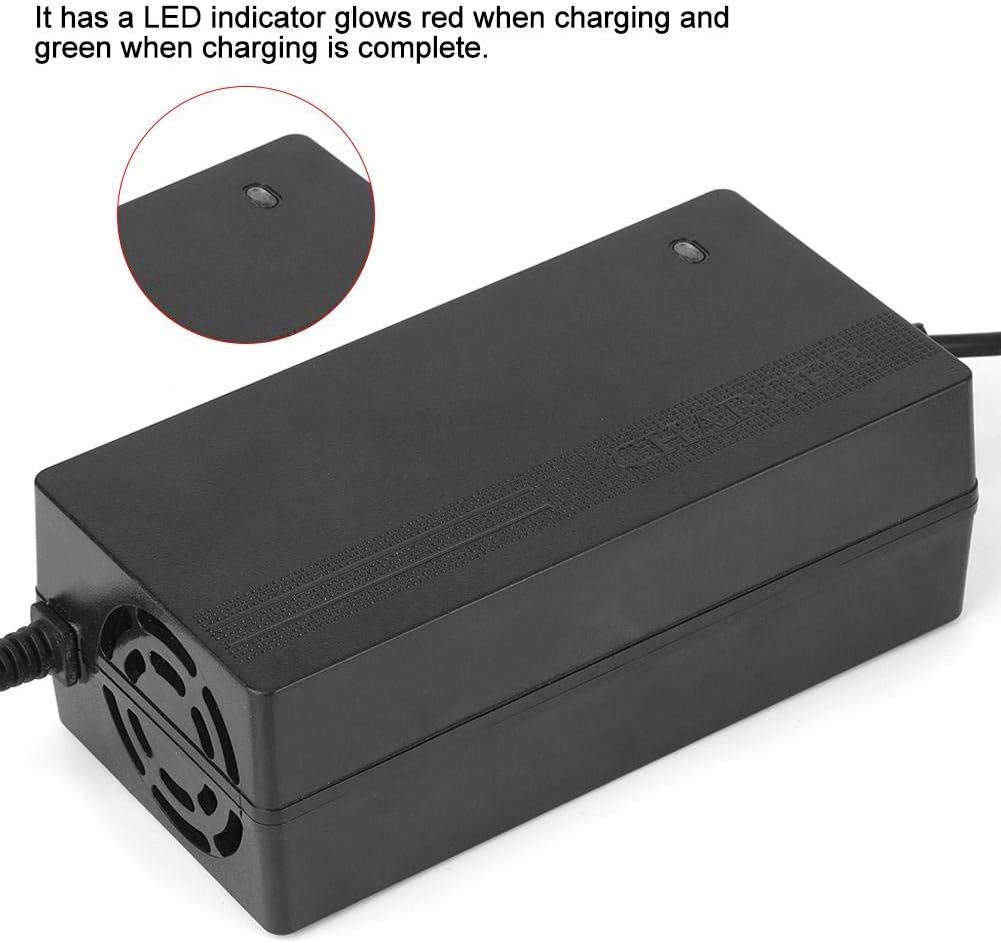 24V 1 8A Ladeger?t Auto Blei S?ure Ladeger?t 3 polig Elektroroller ATV EU Stecker 90 230V, Lade und