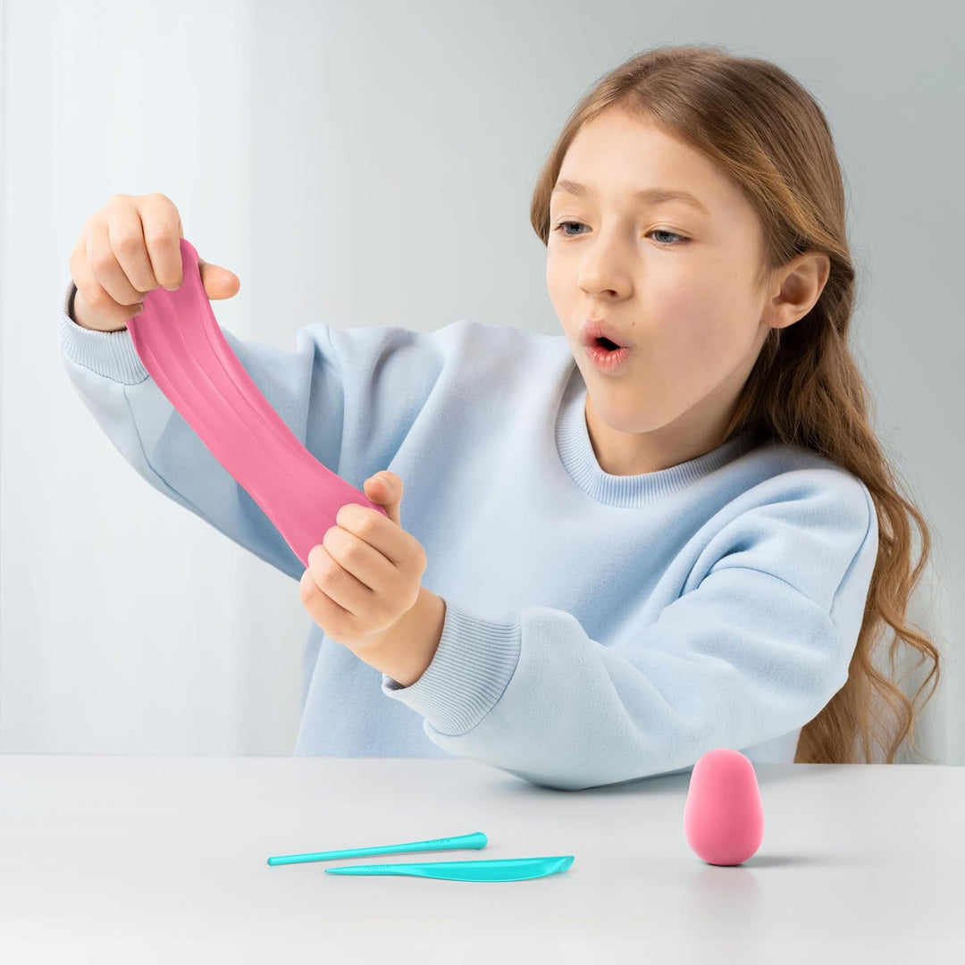 Hey Clay – Bunte lufttrocknende Modelliermasse für Kinder – Waldtiere-Set – Lufttrocknende Ton-Set,