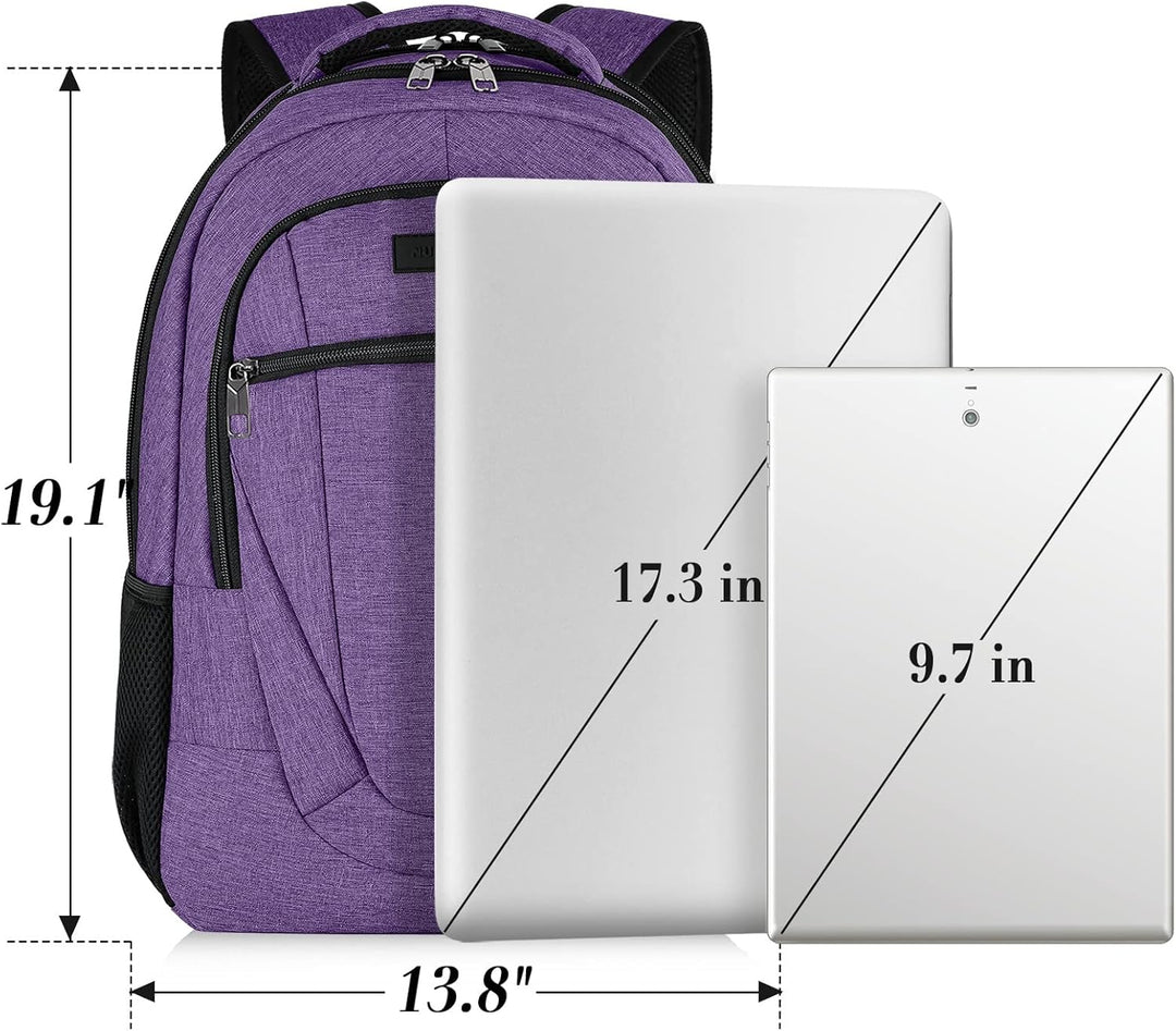 BIKROD Rucksack Herren und Damen, Schulrucksack Jungen Mädchen Teenager, Wasserdicht Rucksack | 15.6