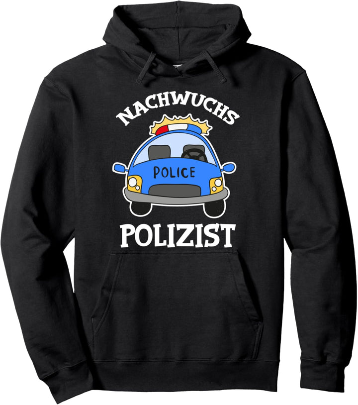 Polizist Nachwuchs Polizeiauto Streifenwagen Cop Geschenk Pullover Hoodie
