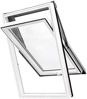 AFG - Skylight Kunststoff Dachfenster PVC 78 x 118 mit Eindeckrahmen Schwingfenster