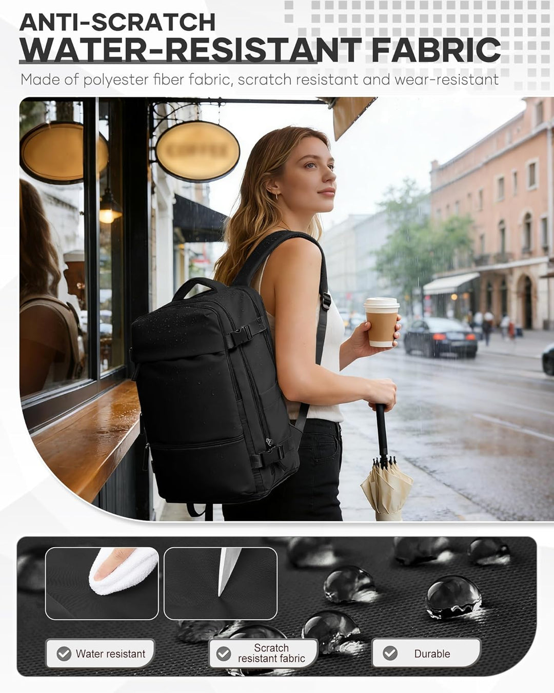 SZSYCN Ryanair Handgepäck 40x30x20 Mit Vakuum Pumpe Rucksack Vakuum Handgepäck Flugzeug 40x30x20 Mit