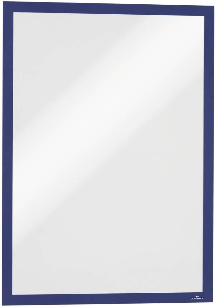 Durable Info-Rahmen Duraframe Magnetic (A3, Magnetrahmen für metallische Oberflächen) 5 Stück, dunke