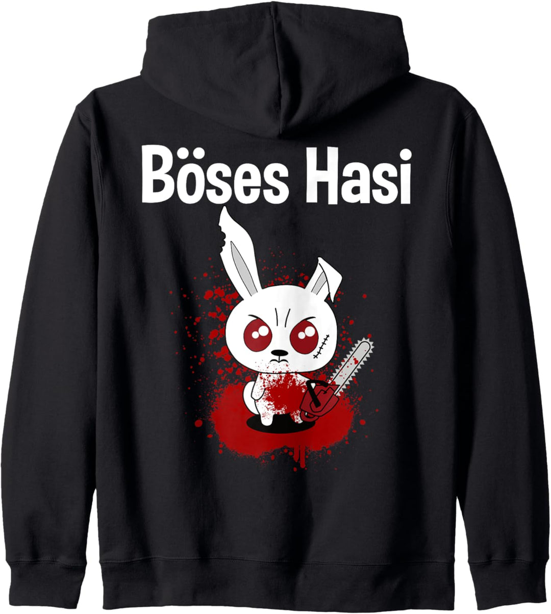 Lustiges - Böses Hasi Kapuzenjacke